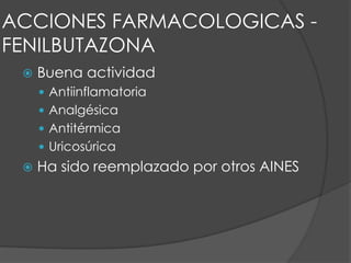 AINES FARMACOLOGIA CLINICA