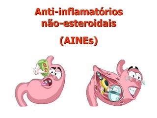 Anti-inflamatórios
não-esteroidais
(AINEs)
 