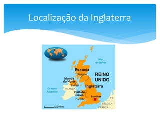 Localização da Inglaterra
 