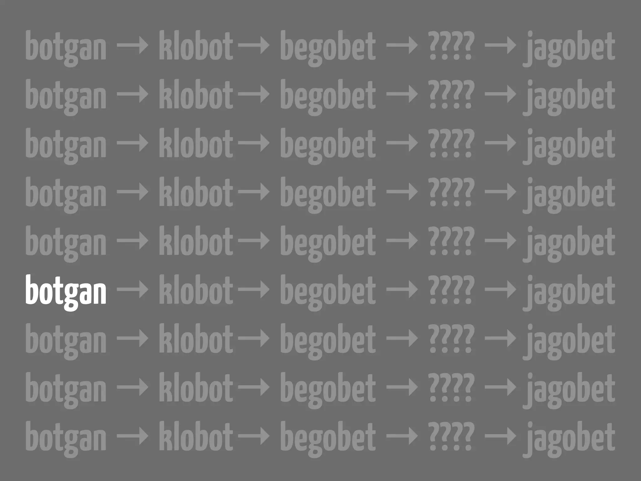 botgan → klobot→ begobet → ???? → jagobet
botgan → klobot→ begobet → ???? → jagobet
botgan → klobot→ begobet → ???? → jagobet
botgan → klobot→ begobet → ???? → jagobet
botgan → klobot→ begobet → ???? → jagobet
botgan → klobot→ begobet → ???? → jagobet
botgan → klobot→ begobet → ???? → jagobet
botgan → klobot→ begobet → ???? → jagobet
botgan → klobot→ begobet → ???? → jagobet
 