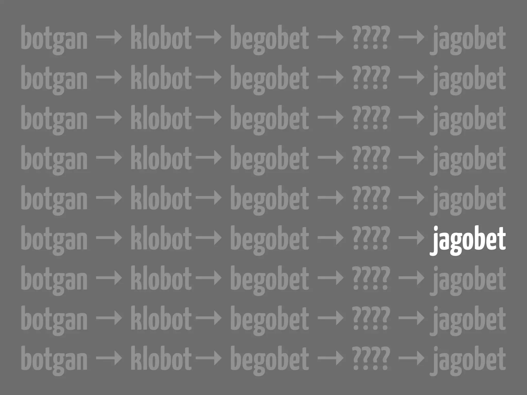 botgan → klobot→ begobet → ???? → jagobet
botgan → klobot→ begobet → ???? → jagobet
botgan → klobot→ begobet → ???? → jagobet
botgan → klobot→ begobet → ???? → jagobet
botgan → klobot→ begobet → ???? → jagobet
botgan → klobot→ begobet → ???? → jagobet
botgan → klobot→ begobet → ???? → jagobet
botgan → klobot→ begobet → ???? → jagobet
botgan → klobot→ begobet → ???? → jagobet
 