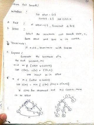 artificial intelligence notes