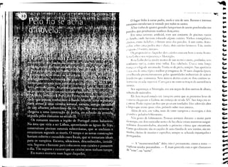 ----------------------   ••••   ilII ÍÍIII••• _"'_.~"'
                                  •••                ••,""","   _




                                                                                                                                                                  ~""'''!,,'IU
                                                                                                                                rI   '''",VII''''         .•.•V
                                                                                                                                                                                     WJ
                                                                                                                                                                                      •

                                                                           o lugar   fedia à carne podre, mofo e xixi de rato. Baratas e imensas
                                                                    ratazanas circula vam à vontade por todos os cantos.
                                                                         A luz vinha de quatro grandes lamparinas de azeite penduradas                                    nas
                                                                    paredes, que produziam sombras dançantes.
                                                                        Era uma caverna artificial, com um conjunto                      de piscinas                 vazias
                                                                    :,Cifundo, onde haviam colocado alguns caixôes. ~ichos retangulares,
                                                                    ;:bertos, como bclich:s. c)briam um~l eL1sparedes. A um canto, desta-
                                                                    (.,dos. sl'bre ~ilTl;1pedra aira ê c!UL1. dois caixôes hLLlhUS. Um, muito
                                                                    " ~'cF;trH'. () outro. irnenso.
                                                                    .    Os proprinúiu'       daqueles do;s clixl>(s estaV:lm bem                   :1   nossa frente:
                                                                    1<"5:1 Luha e seu seCur:lIlça, o Morcegãd.
                                                                           tusa Lüba devia n-.edir ménos ele um l1iétrn e meio, gordinha,                               sem
                                                                    nenhuma      curva,   como um:! rolha. Era cabeluda. US;l<1 uma long:l
                                                                    Iranç:1, e o higude   act:'ltu:du. Vestia-se de preto, sempre. Sua aparência
                                                                    (;,,;ca era de uma tipic:l mulher portuguesa       de 3(1 anos daquela época,
                                                                    entlhecida     prtm:,turamente      pelas quantidades    industriais de açúcar
                                                                    brasileiro que consumia.       Seus únicos dentes eram os dois caninos sa-
                                                                    ;ientes na :lfC;l(1a superior.    CarrC:i,!..lva no rosto os traços da ascendência
                                                                    :nOUD.
                                                                        Seu segurançcl, o Morcegão.           era um negro de dois metros de altura,
                                                                    coberto de músculos.
                                                                         Ele fora tLl!1Sic)rmadu em vamriro assim que as primeiras levas de
                                                                               chegar;lJ11 a Lisboa. no começo do século :XV. Sua tC)fça era es-
                                                                    c~;cr;l'.'OS
                                                                    }':int(ISCI. odia erguer pec1r;,s que pesavam toneladas. Dar saltos tão altos
                                                                               P
                                                                    c'iarg(IS que eraJ11 quase vôos, puLmdo sobre ruas inteiras.
                                                                          i]t'l11 de nós, t'l11 volta, mais de vinte vampiros           e morcegos,                 e dois
                                                                    ,:-:'«ncles e peludos Jubisomens.
                                                                           1':0 gosto de lobisomens.       PeSSO;lS normais   durante             a maior parte
                                                                    do tempo, em cleterrninadas    noites de lua cheia viram monstros sangui-
                                                                    nolentos descontrolados,    atacando a primeira vítima que encontram.
                                                                    Como geralmente     são os caçulas de uma família de sete irmãos, são mi-
                                                                    mados, cheios de manias          e caprichos,   sempre se achando                injustiçados                e
                                                                    perseguidos.


                                                                           -   A "monstruosidade"        deles não é permanente,             como a nossa -
                                                                    explicou minha psicanalista.         -    É mais parecida com o que chamamos
                                                                    de "crise", ou "surto".
 