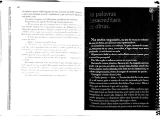.--
                    cês andam a querer colher legumes no mar. Criaram um bebê-vampiro,
      ,I
      I:            o que é uma infração terrível e condenável. e que os levará à fogueira,
                    com bebê e tudo.
      11

                                   Os outros vampiros, e os lobisomens. grunhiram de satisfação.
I"                                 Eu precisava ser esperto. Percebi algc! ali que podia usar.
I'!:
                                   -             T.)r,··~c 11rl")'-')r
j:
II    i:l'
                             r ,-~~, .t" '- ' ..., (]1'r'" .•.•...•,) •..•.. -}~ ~,,-•..I...-L 1J.d,.j~1 ~,~_,llC'--1--;, -r':'l..~LC,11,,-~1 _",'.'
                                                     .••..•~
                                                                      '-"-('n1-""':-';;:""j •..•• .... -1,-,,1-
                                                                                                  r,--l
                                                                                               ':'""''-:;r'
                                                                                                                     •...••.• L
                                                                                                                      )
                                                                                                                                  ....,.'..-..,-·l.
                                                                                                                                       ...                                                           '_',
                                                                                                                                                                                                     l<::-~:

I'!:                "(lCt mesma analisar. Se os espt:ci,:distas católic,'s do Tribun,il                                                                                                  Li"

I~
 ,~
 'J
 ,
                    ()fíciu são caJ")aze;; de s~tbcr~e ~lJ,gu~~rrj YJ1T}1_~ir(lI_>u n:icl. C('!11(J f-1L.i ,>
                                                                        :0                                                                                                                                  ".
I::
!
I:'"  '11           o bebê fLt SCrn~(nJ qu~' (jr.l~ ,~:ç<.:cur...l,,; Cl.'nJ J ir..i;-J1~l~:i,)~ ..~,.~rt'dil"(,
                                                                                   t                              qu:'
                    R~Js:t L(ILX:t.                          (l,lrn         [tJ.Lt ~'i :-.U :-xpt'riérh.-i<.l
                                                                                           ...
                                                                                            '.                                          ::- ~.. bc-d()ri~t.
                                                                                                                                              i                         Llrnb~Tn    p,-,':""!

                                   -             E     CL1fC'             que sei íjizer                       Se    ~t tratJ            Ol: r:~u            d~ tIll1 i)t"bt->~llllplr,
                    (J    t1Ycr n~l~ .i"l1}(".<':"
i'!
1:1
                                   -             f~n    ~~"l{)    u r.r~-ifC'1l11'S           J ]~l~:n              li~l n ( )1te".
                                                                                                                           :1
!;;
                                                     1 :-~-lr:'nli
                                                                ..
                                                                 '>              •   ::~i I'~~:l:jl          ~':~t C~-l c·: ,.:;, ::':'..~t'. Cu::1lU 22:lr:~;l~~c:
                                                                                    ,-
                   '(1((' n:ic,                       '(lJ::c'~:--.       ~Irn~':n!1l.1
                                                                                        lT~::~rr~i,.J_1'11.' T1!!.:i i.,L;
                                                                                                                            :lt)lfc.~_ l:If2'linl(t~ ~cU J:L_~"
                   1"iJ                                ;-~" c             ';':'·1'(:·i" o1,,:c:::                    rdn:~.l..,..       ·-1":"t    .•..      "'I~'~    :

                                   -             i)n,_k          'J                       t·::-nl
                                                                                                                    "~'l, !~~14,1c l':rc,:isf,t               T1t:"dir -        hrinquei_]""
                                                                      -                                                                                           ,
                   rllJ)StL'1f ":'iLle n~l(1 t:':-t~I'~J.J::::'1]j
                                                          l                                                    'lJ!".;J F"L".:l.tCl,l    ~-:-t"1)C-;,:pJ   u,~.
                                   -~            ()U('ll'i                    e~t~:;.c' lrL-il C:'~CfJlht,~
                                                                      ~-:;LC:11                                                          n:1'J       "r: qU;:l~e -              e ela    t·nCc.Ti::.'.l
                   () ~'~~~unt().

'li
      !
                            R~li~Tl'.lnd(·1~:ibja unI ~lr rj() l.tll1t',:Jjl'lfltJdc) qll~ t:-rlli que c()nrt~,."~'!S<.c-
                                             e
                   tl..h.!t' ~~u~d:do Se i~~t: ~i)z.;nh(':. Ll"';_ qU..1nd" rH!S ,.1,~·sF:·diI!1()5.            CfJCf:':-

                   ':!!' ·~l L· :'~l~:-"~ ;..1(1 ..l pr('>lTj'-'::~:<l "~t' Tl( •.-:1' '--~!
                                         '.lt.1",                                             rCL...
                                                                                                  ~·!r:J" 1.:.!LJ >~t!-r'J
                   t. ~](_: .. "'~::''-'1 (:'j-,l .... ,..;,~:n,t()
                         ~                         ~nl          rJll;}UI                                                    rl{L~:-,r()'1                 nla~              ,I L'Cru   ;'1l1t.1.i          :1
                   ...~~--l-';'        '-.:'-     ;rlu~t':,              .,';:<.;1).


                                   S~il (lê L..'t.Cljlt~:i                     _11, .
                                                                                  I     5c1l1 dizL'f                  lpLd ,,-Li              !,)   lrit"U    r~Lln(l.


111
I
 