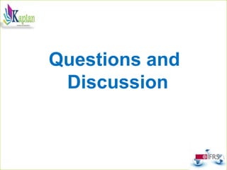 Questions and
Discussion
 