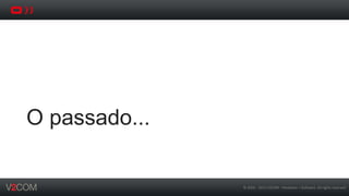 ©	
  2002	
  -­‐	
  2013	
  V2COM	
  -­‐	
  Hardware	
  +	
  So5ware.	
  All	
  rights	
  reserved	
  
O passado...
 