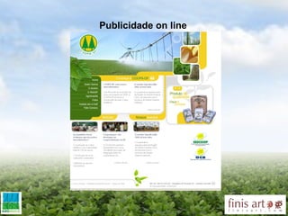 Publicidade on line 