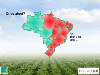 Onde atuei? DF 1993 a 98 2006 … 