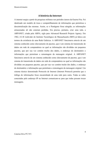 A internet tic catarina silva 9ºc nº2