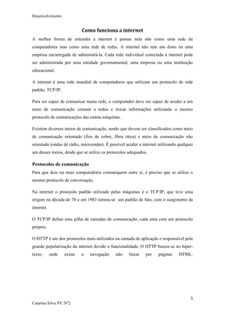 A internet tic catarina silva 9ºc nº2