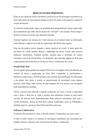 A internet tic catarina silva 9ºc nº2