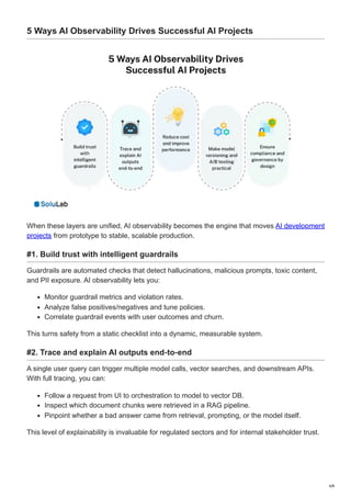 AI Observability 101: How To Make Your AI Systems Measurable, Reliable ...