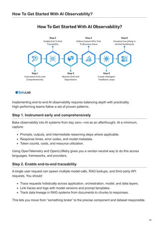 AI Observability 101: How To Make Your AI Systems Measurable, Reliable ...