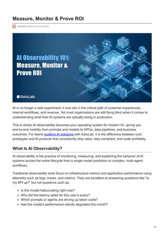 AI Observability - Measurable, Reliable, And ROI-Positive.pdf