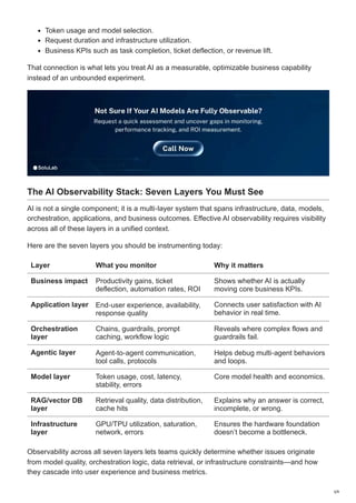AI Observability 101: How To Make Your AI Systems Measurable, Reliable ...