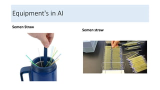 Equipment's in AI
Semen Straw
Semen straw
 
