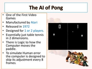 Ai on video games