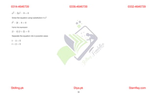 0314-4646739
Skilling.pk Diya.pk
24
Stamflay.com
0336-4646739 0332-4646739
 