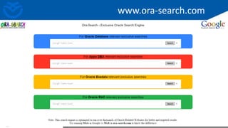 © Copyright 2016. Apps Associates LLC. 3
www.ora-search.com
 