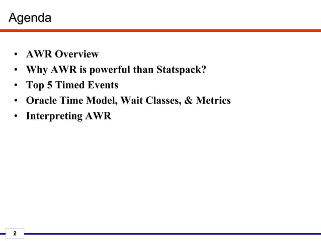 Analyzing and Interpreting AWR | PDF | Databases | Computer Software ...