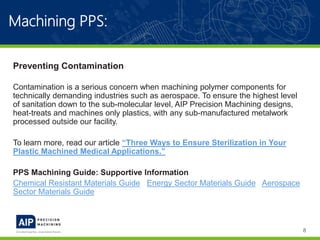 Pps Guide Machining PPS: A Plastics Guide | AIP Precision Machining | PPTX