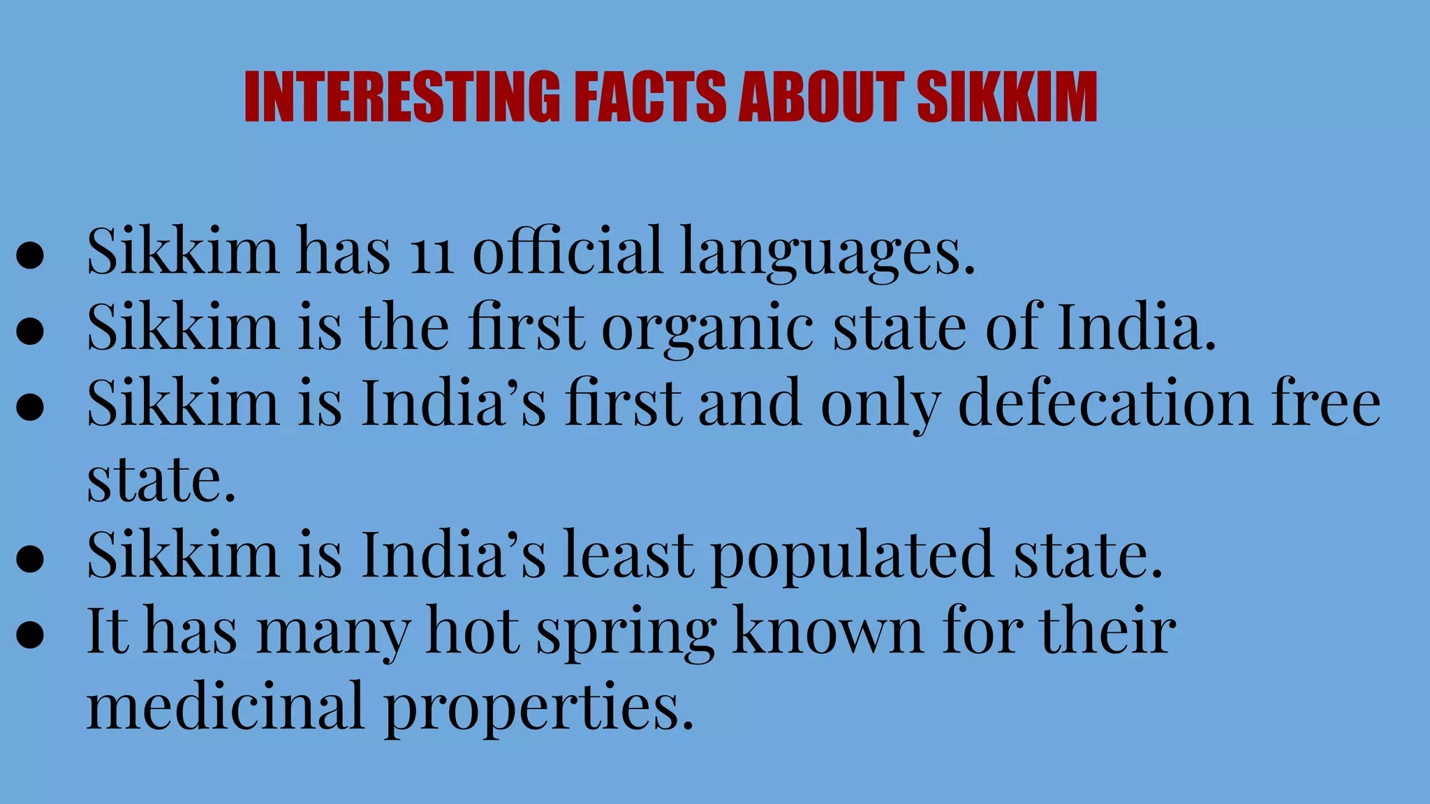 SIKKIM BROCHURE | PDF