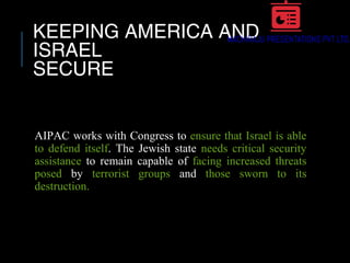 America Israel Public Affairs Committee (AIPAC) | PPT