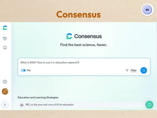 64
Consensus
 
