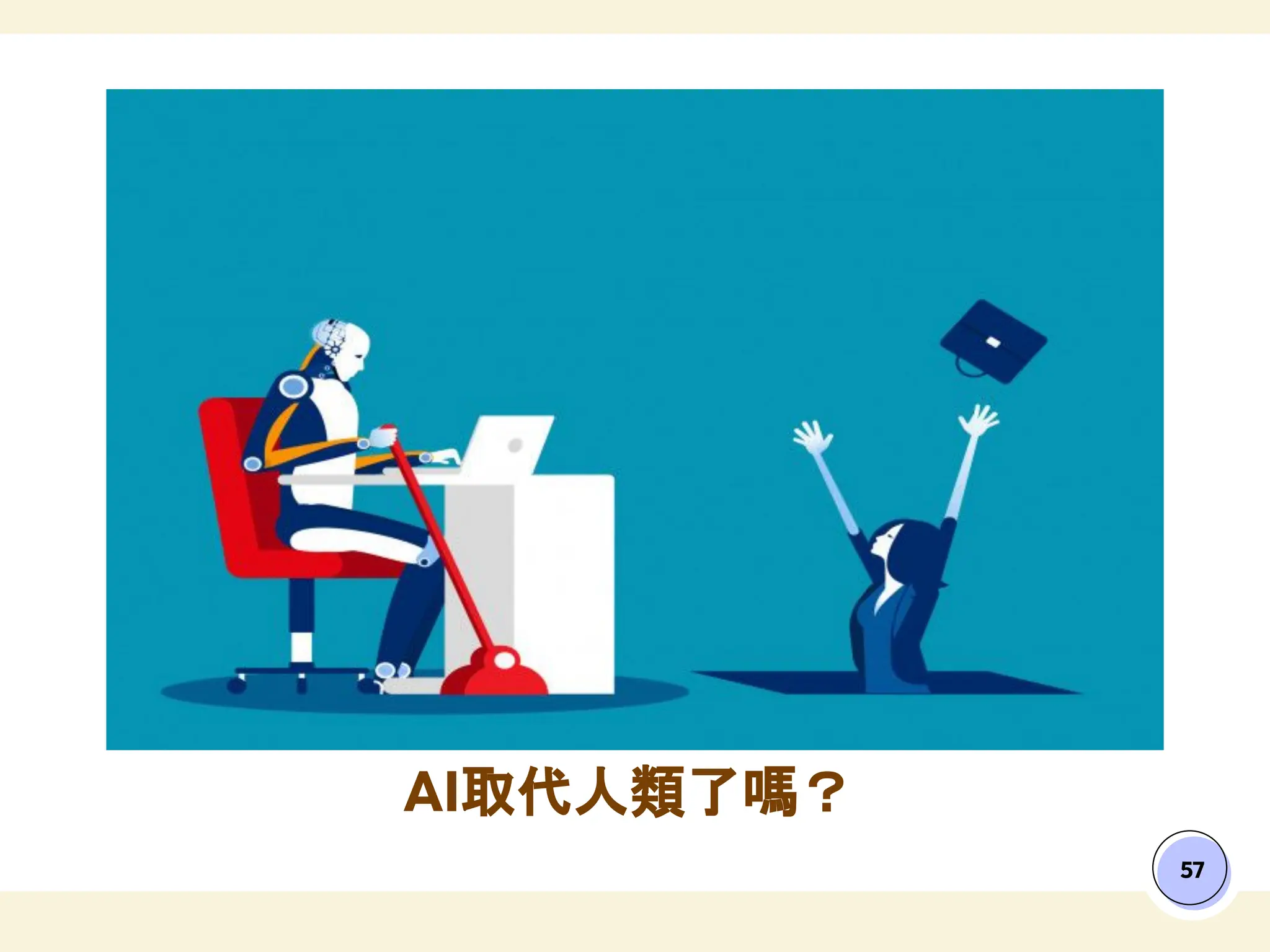 AI取代人類了嗎？
57
 