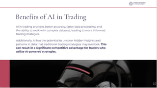 AI Pattern Recognition for Technical Analysis and Automated Trading