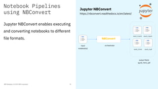 Nb Convert Python Ai pipelines powered by jupyter notebooks | PDF