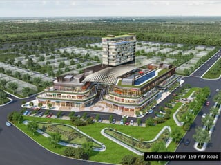 Artistic View from 150 mtr Road
 