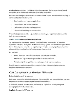 AI Platform: The Strategic Digital Backbone for Intelligent Enterprise ...