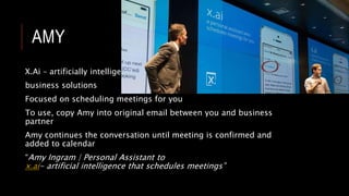 Ai powered personal assistants | PPTX