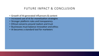 The Impact of Artificial Intelligence on Social Media | PPTX