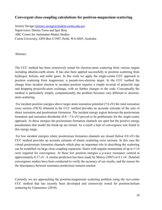Aip pg book of abstracts | PDF