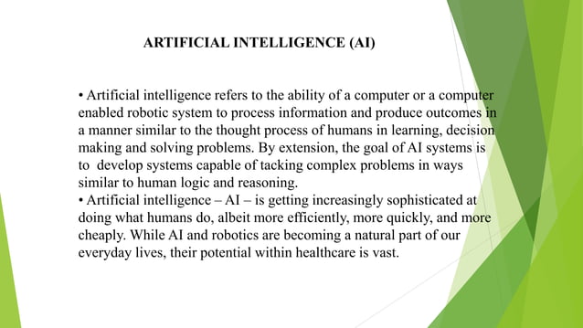 Artificial intelligence ppt | PPTX