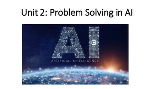 Unit 2: Problem Solving in AI
 