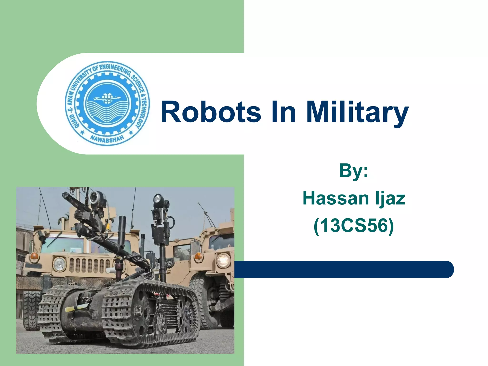 Military Robots | PPT