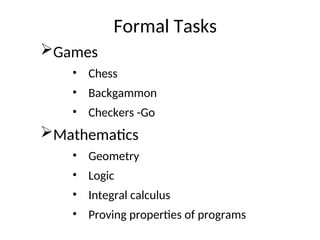 Introduction to Artificial Intelligence Presentation module 1 | PPT