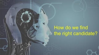 www.macawly.com
Copyright © 2018 Macawly. All Rights Reserved.
22
How do we find
the right candidate?
 