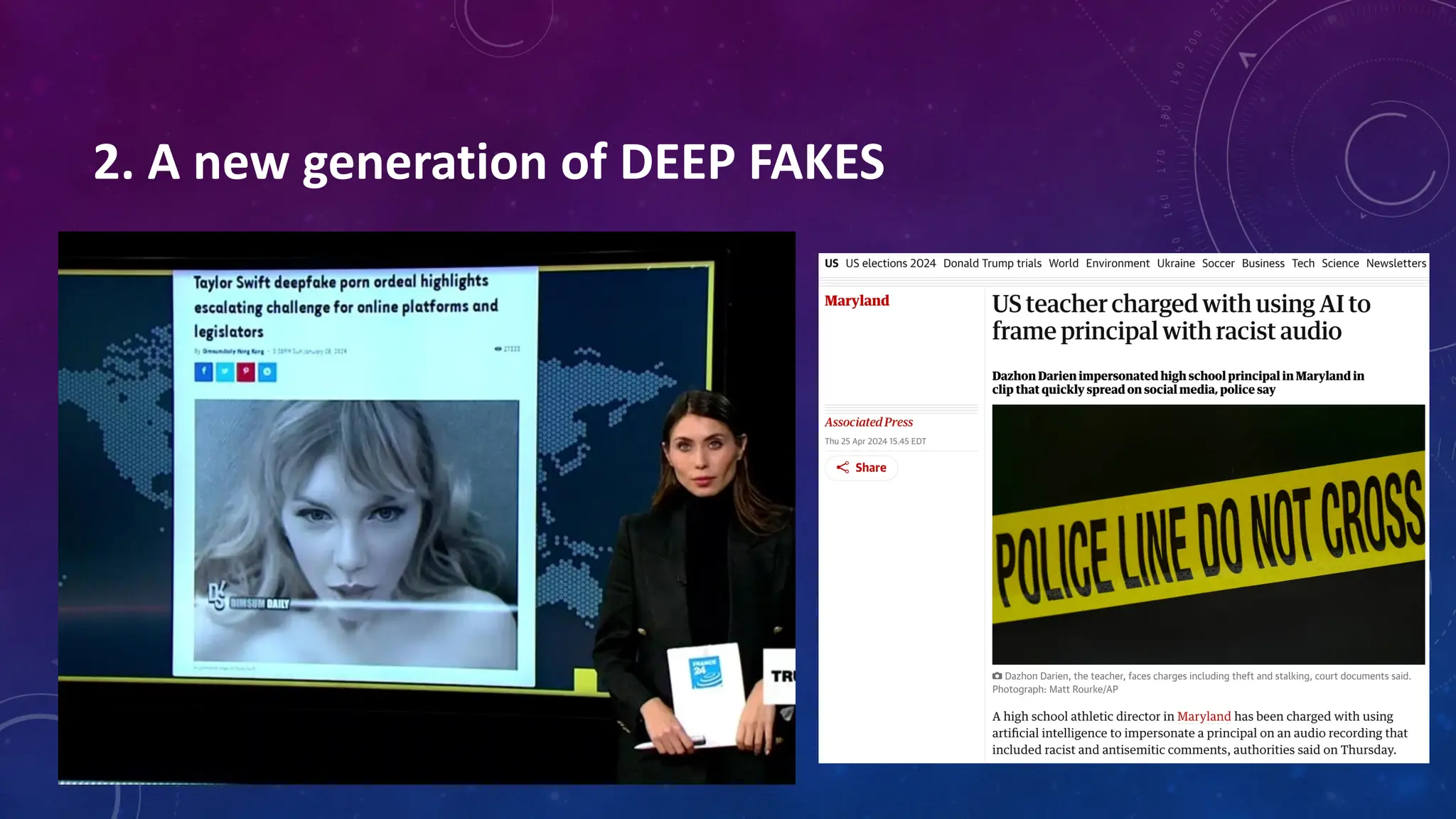 2. A new generation of DEEP FAKES
 