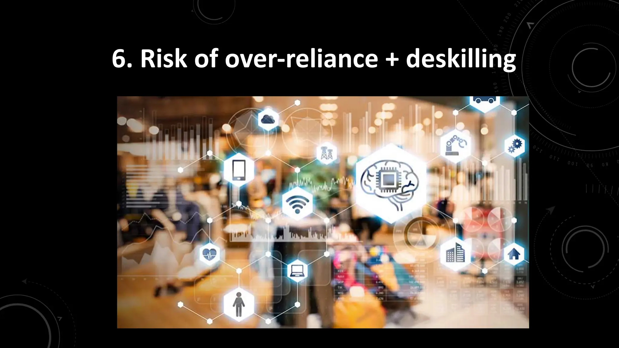 6. Risk of over-reliance + deskilling
 
