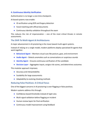 AI Proctoring – Ensuring Integrity in Online Learning | PDF