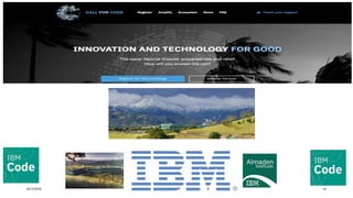 8/17/2018 IBM Code #OpenTechAI 19
 