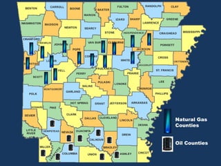 Natural Gas Counties Oil Counties 