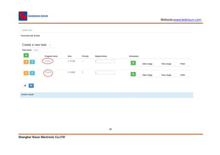 Website:www.ledxixun.com
Shanghai Xixun Electronic Co.LTD
68
 