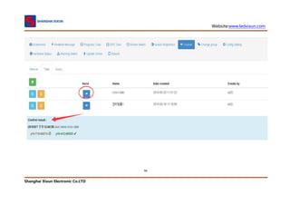 Website:www.ledxixun.com
Shanghai Xixun Electronic Co.LTD
90
 