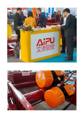 Aipu solids control equipment at oil show