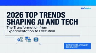 [AIQuinta_Summary] 2026 Top Trends Shaping the World of AI and Tech | PDF